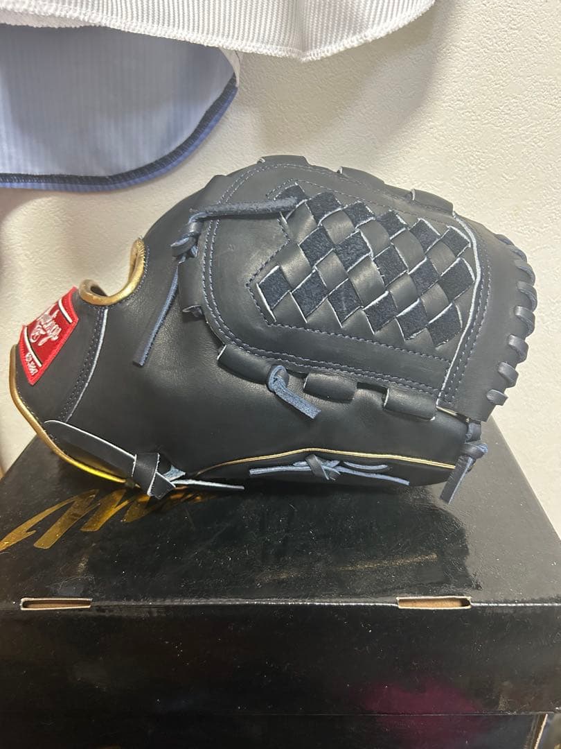 Rawlings 軟式グローブ 黒 金