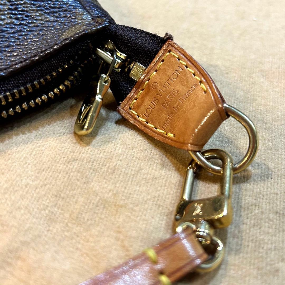 良品】LOUISVUITTON アクセソワールアクセサリーポーチモノグラムバッグ