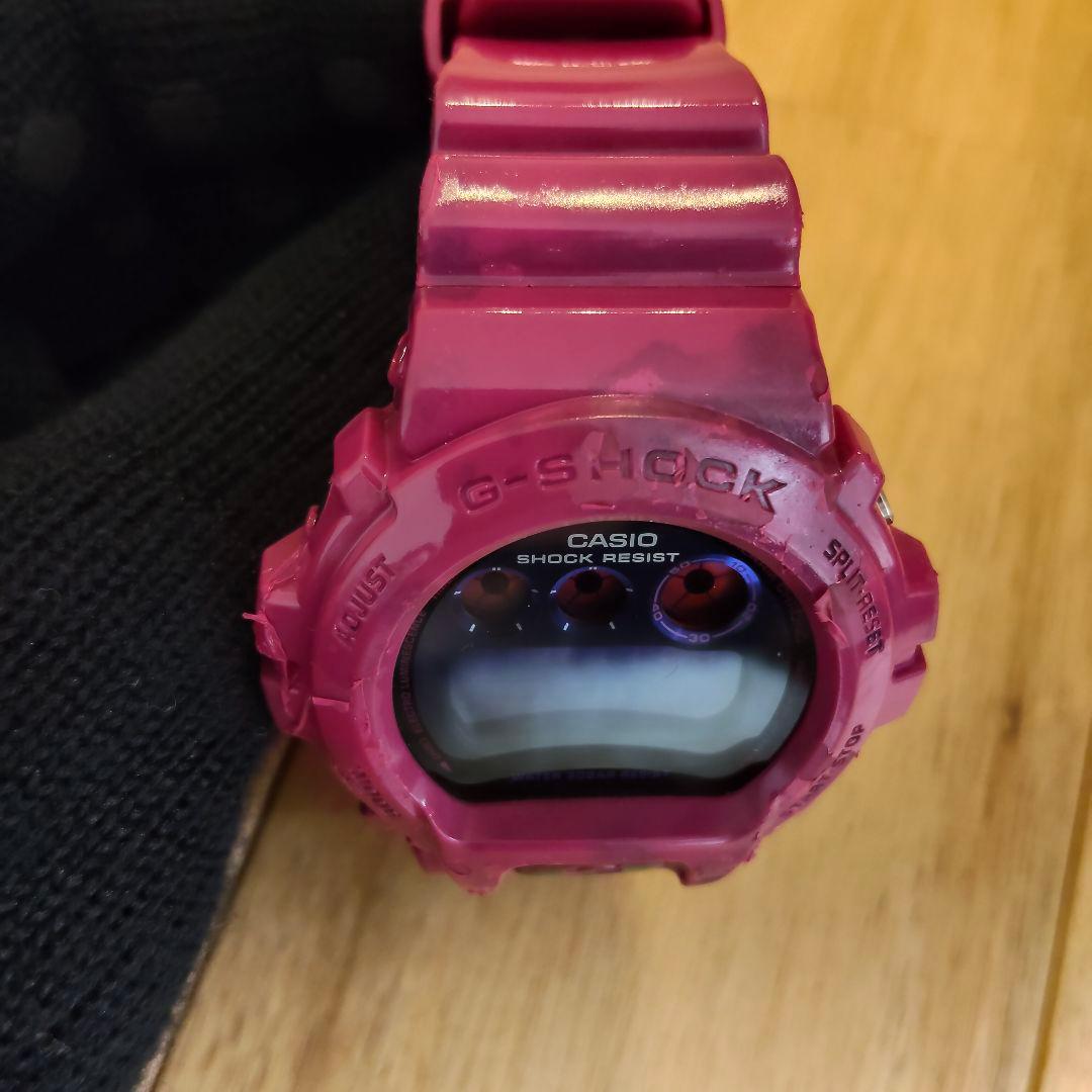 希少品　CASIO　ジーショック　dw-6900pl-4jf クレイジーカラー