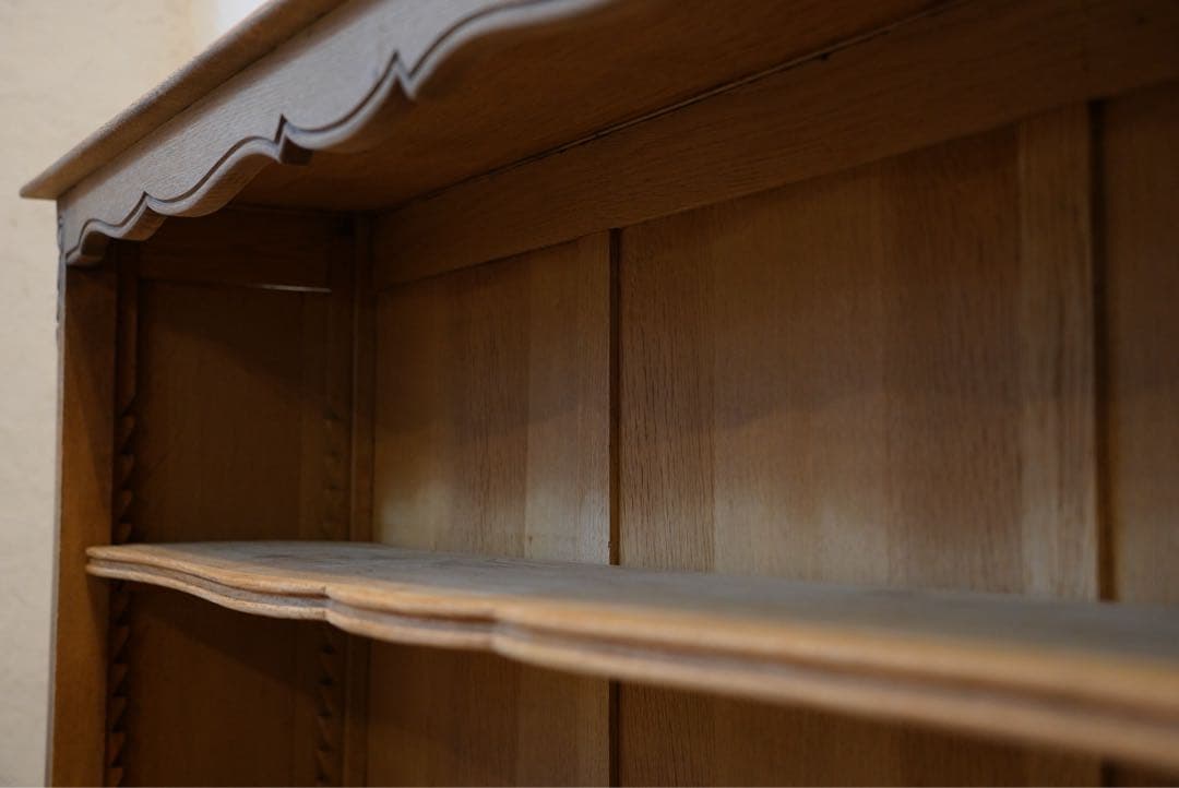 フランス　アンティーク　キャビネット　棚　シェルフ