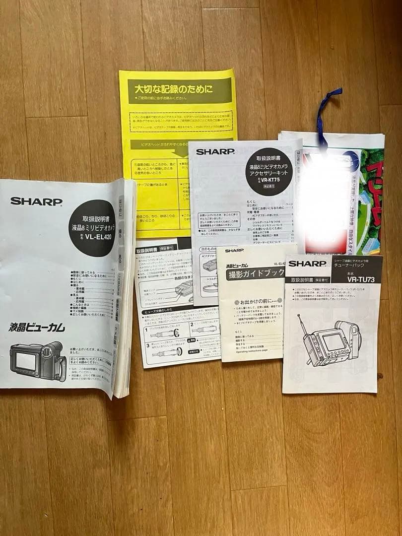 液晶8ミリビデオカメラVL-EL420