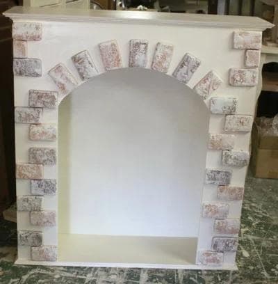 マントルピースアンティークレンガ【雑貨BOOK掲載】受注生産