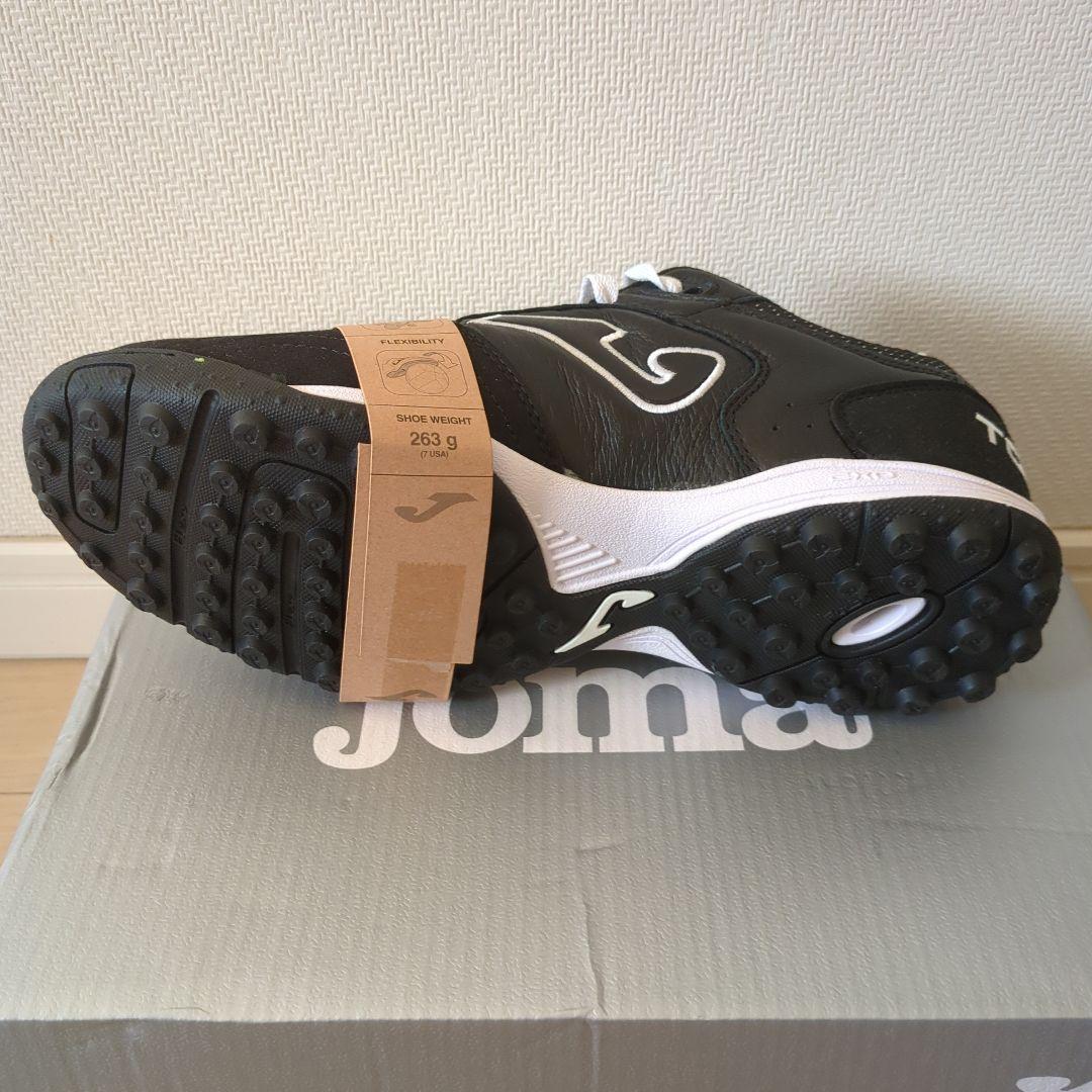 【新品】Joma TOP-FLEX フットサルシューズ 黒/白