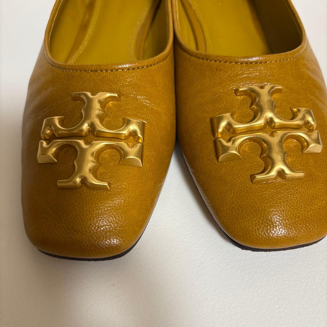 美品　Tory Burch フラットシューズ イエロー