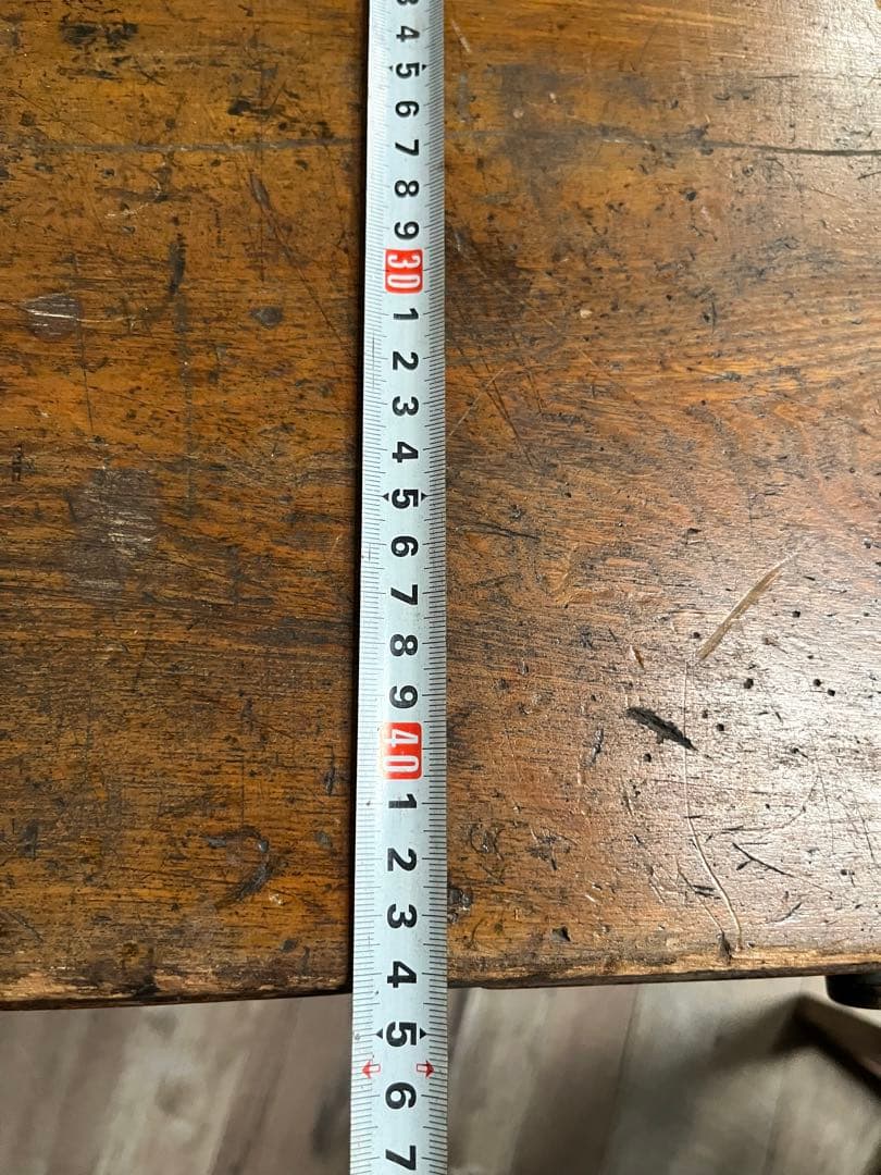 片袖机 デスク 椅子 セット 小ぶり 勉強机 昭和レトロ 当時物 インテリア