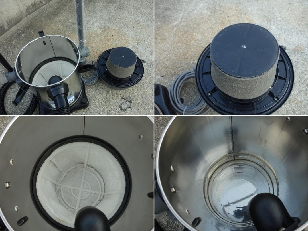 【中古】K▼東芝 業務用 掃除機 電機集塵機 乾湿両用 (38730)