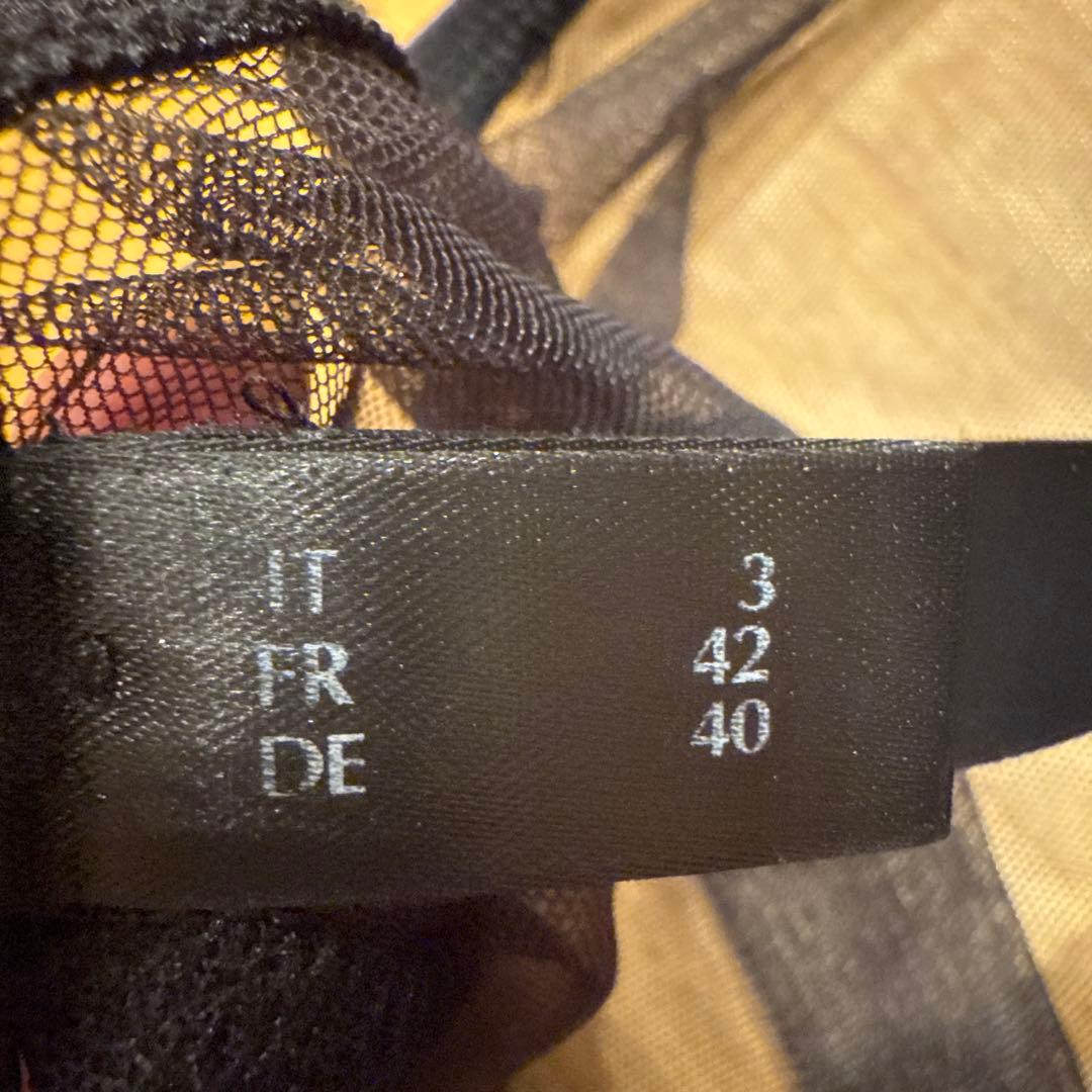 LA PERLA ブラック キャミソール M