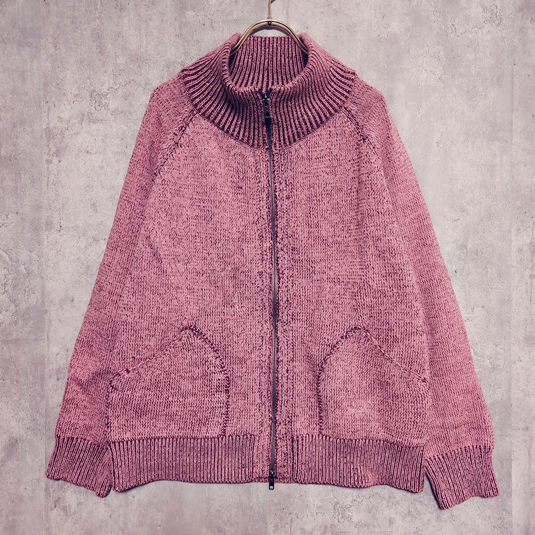 a2o【M】ハイネックドライバーズニット