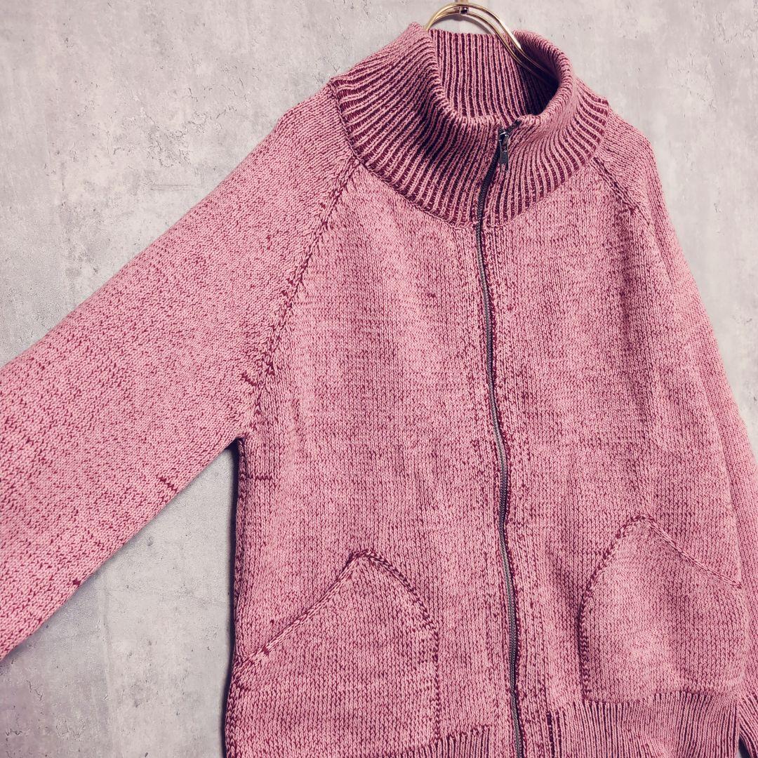 a2o【M】ハイネックドライバーズニット