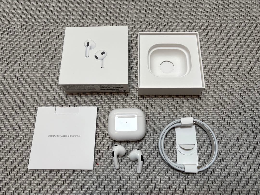 Apple Air Pods 第3世代 純正箱付き・ケーブル未使用