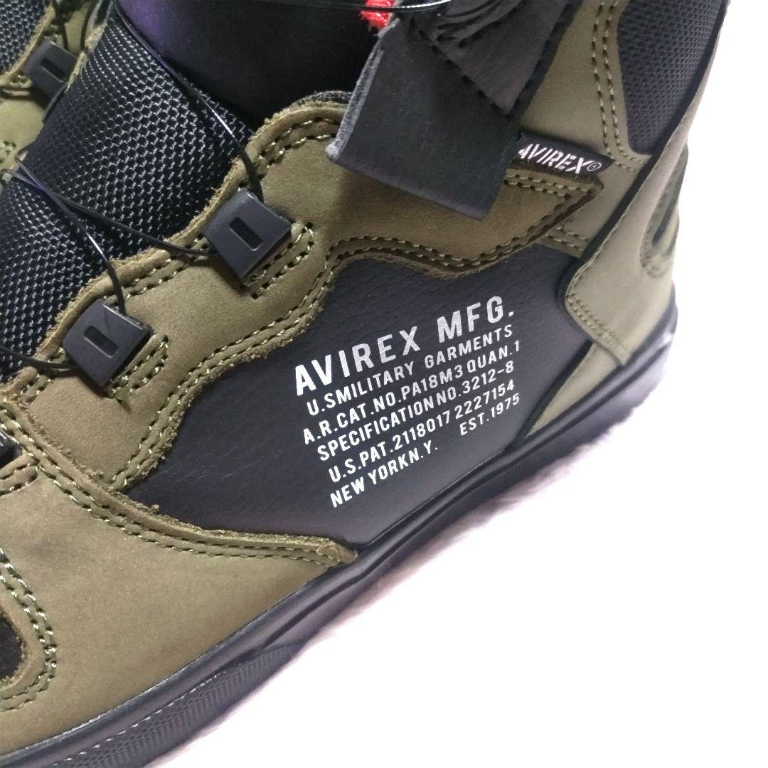 【新品】AVIREX DICTATOR ディクテーター バイカーシューズ