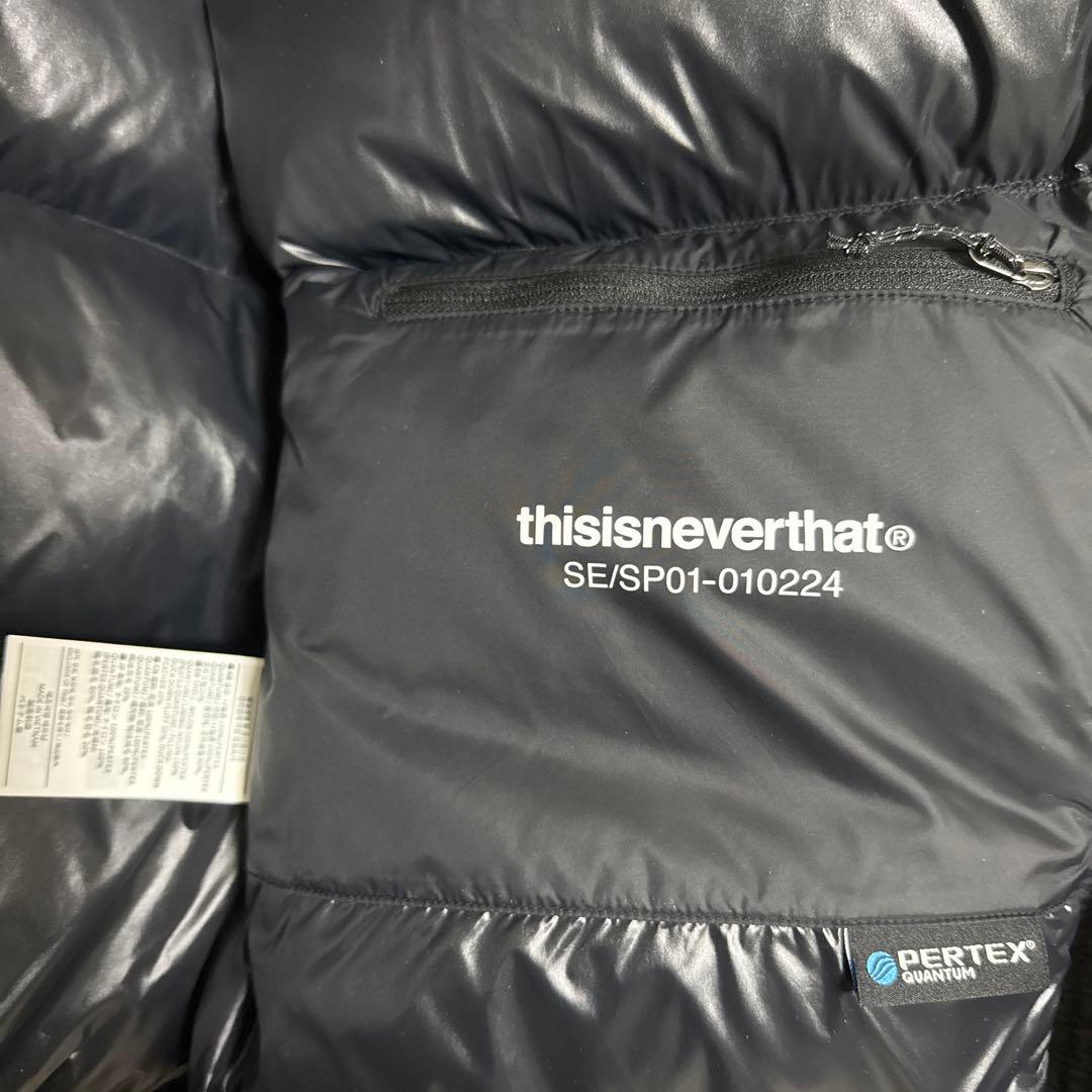 thisisneverthat ダウンジャケット PERTEX XL