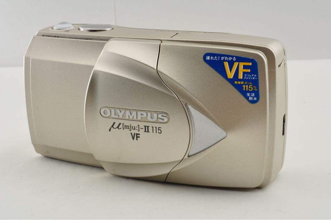 美品　OLYMPUS μ-ii mju 115 VF ＋Nikon L35 AD