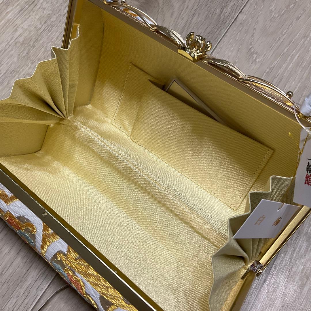 未使用◆御誂◆特選◆一輪館◆白梅◆草履和装バックセット◆本革使用◆24cm