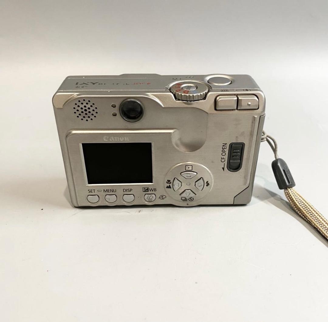 動作未確認品 Canon IXY DIGITAL 30F シルバー