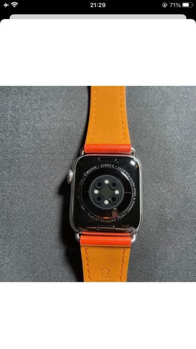 Apple Watch series6 ステンレススチール　シルバー