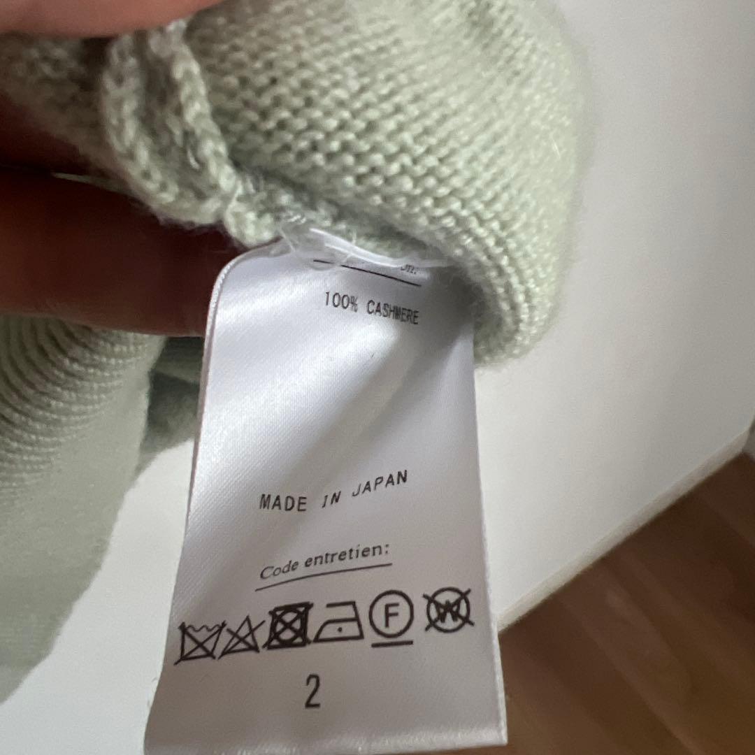 お得　ヘリル19awカシミアモックセーター