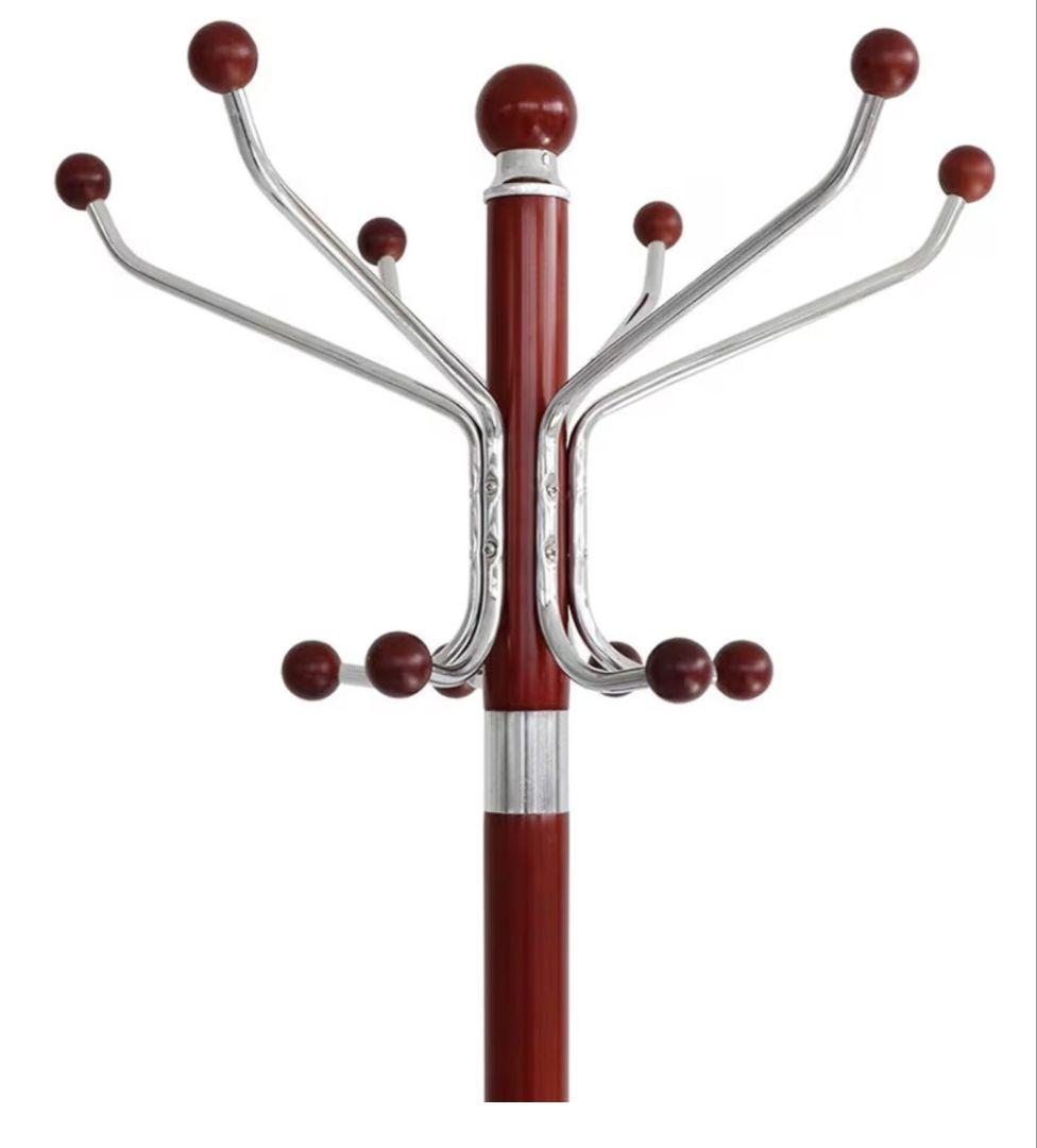 【新品未開封】ヤマソロ スタンド型ハンガー ブラウン