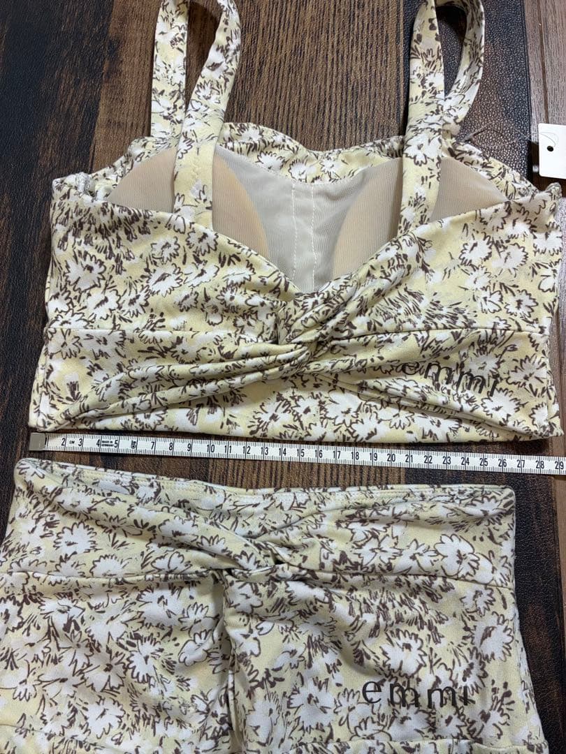 ☆お取置き☆emmi yoga エミヨガ　ヨガウェア　マーガレットバッグクロス