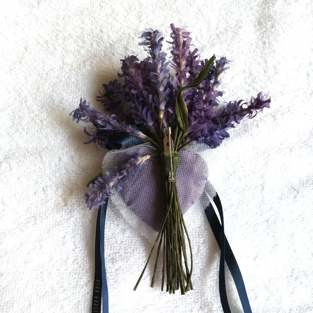 ピンクハウス　コサージュ　ラベンダー　２０２３春