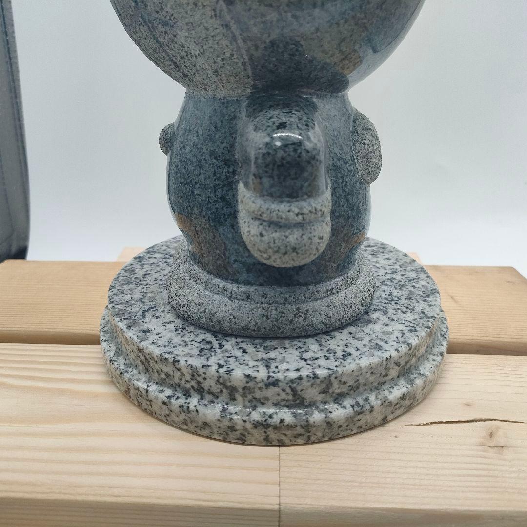 TAKAO 御影石 バイキンマン 23cm 石像 アンパマン