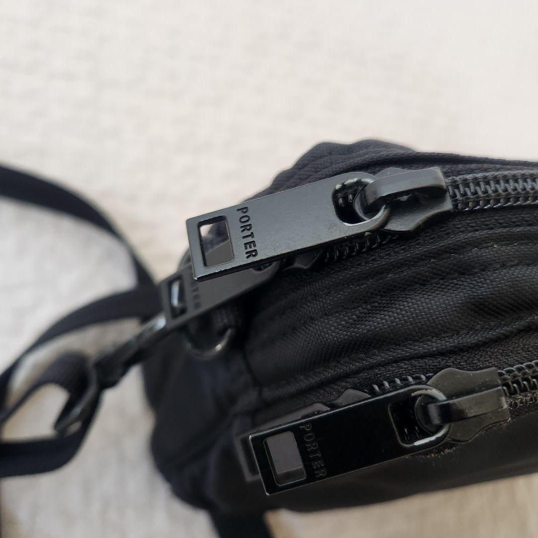 美品★PORTER　ポーター　flash ショルダー　ナイロン　二層式　廃盤