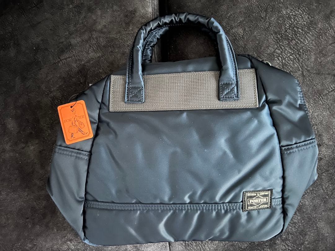 PORTER PX TANKER BOWLING BAG L アイアンブルー