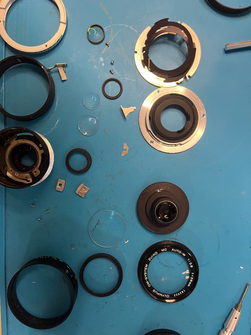 【整備＆テスト】オリンパス Zuiko auto-w 28mm F2.8 922