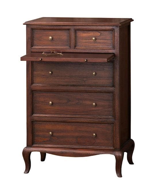 完成品 英国風アンティーク調４段チェスト幅61cm タンス（216）