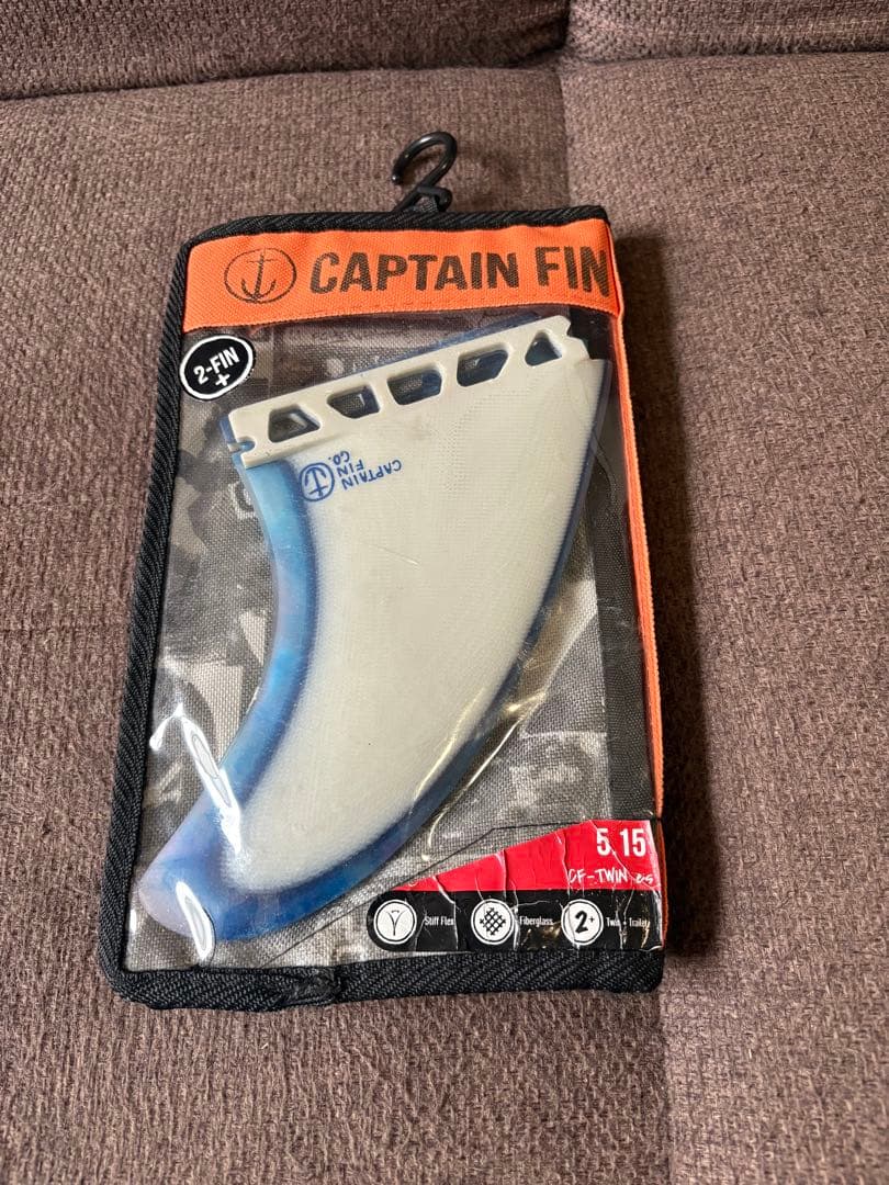 CAPTAIN FIN 2-Finセット 5.15 ホワイト/ブルー