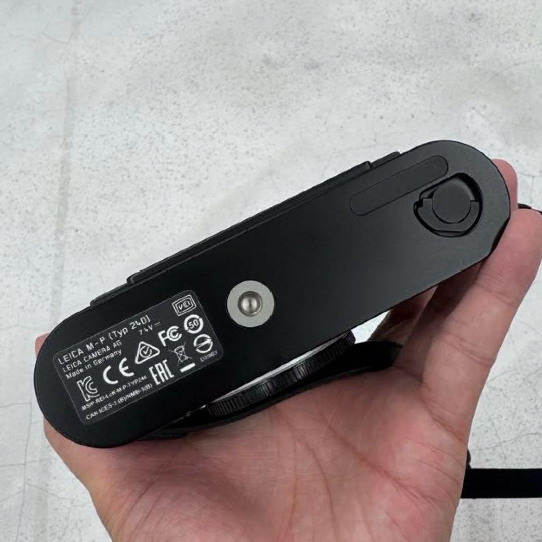 leica m-p typ240ブラックペイント　美品