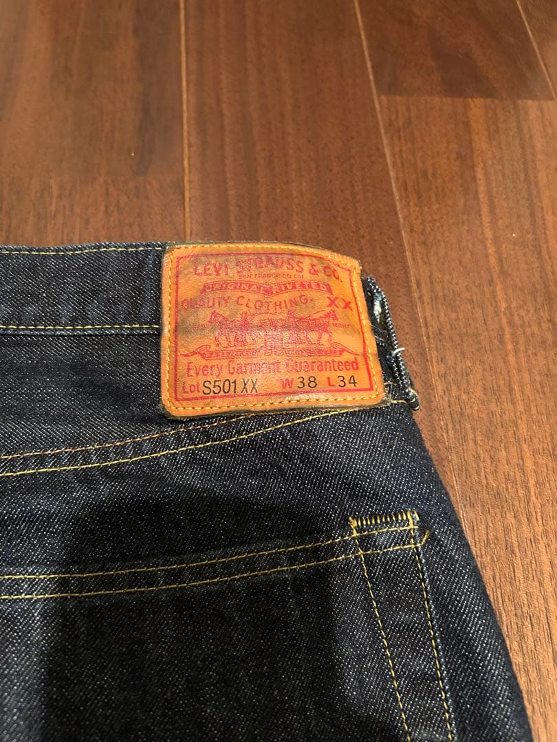 LEVI'S LVC 1944 S501XX 大戦モデル　W38L34