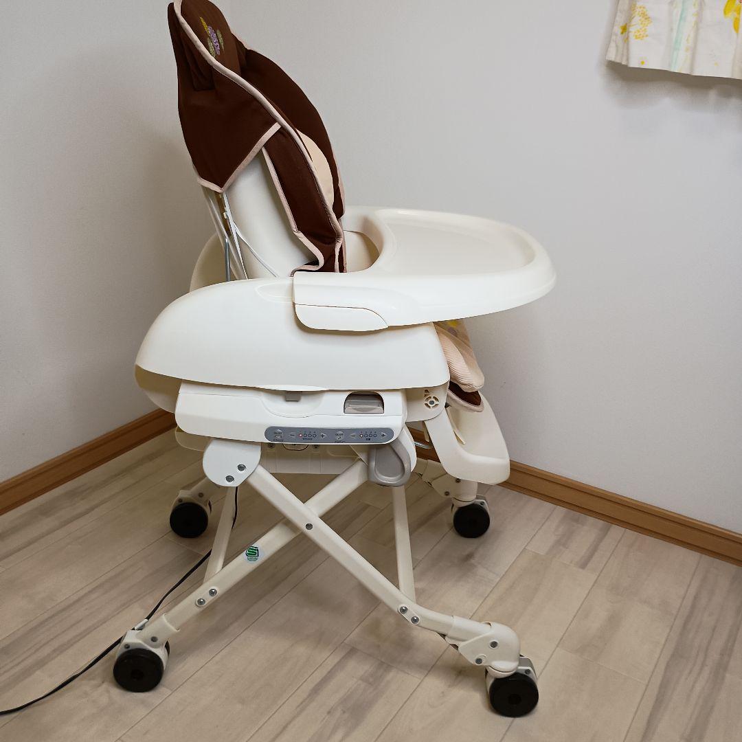 美品 Combi コンビ 電動ハイローチェア ルシエス