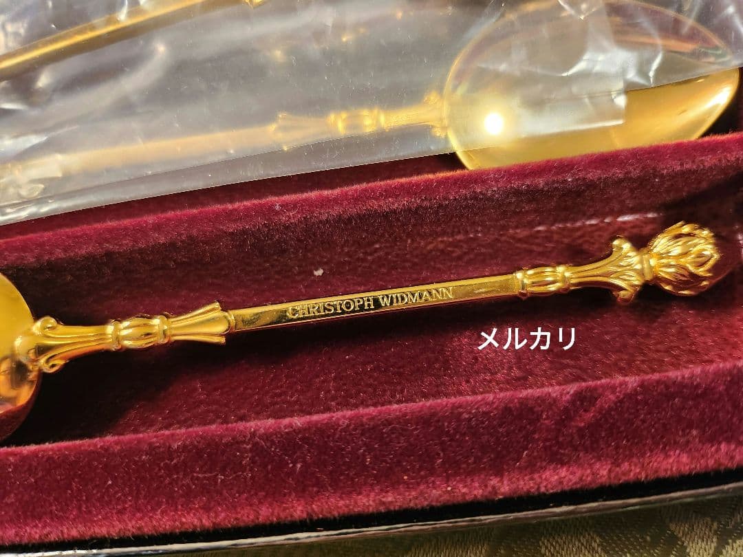 クリストフウィドマン スプーン セット 銀器 24金 ゴールド デコラクラシック