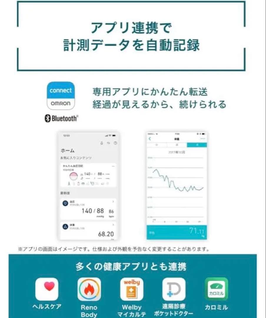 OMRON KRD-703T 体脂肪率