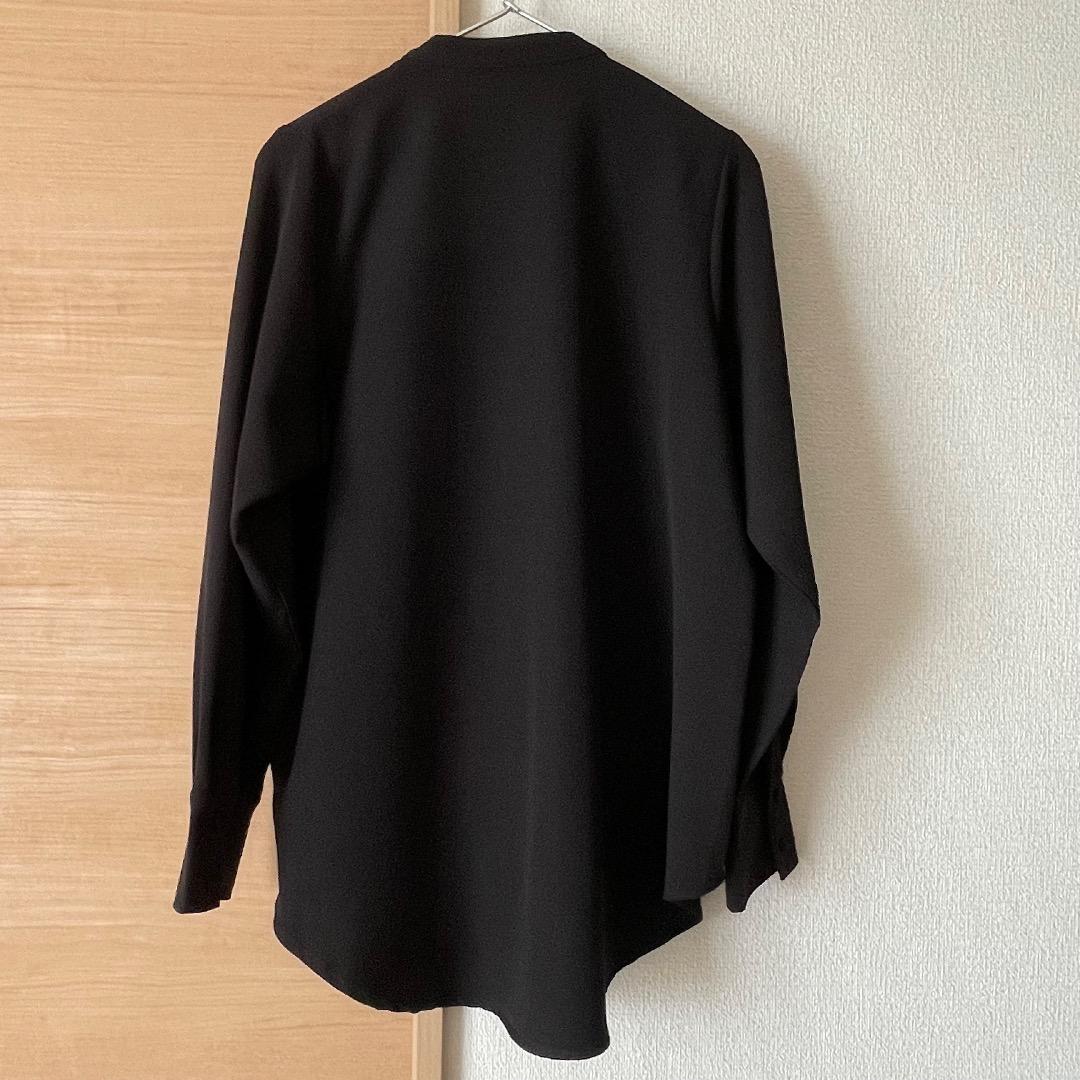 【ぱんだカート】シークレットトロフィー スカラップブラウス 黒