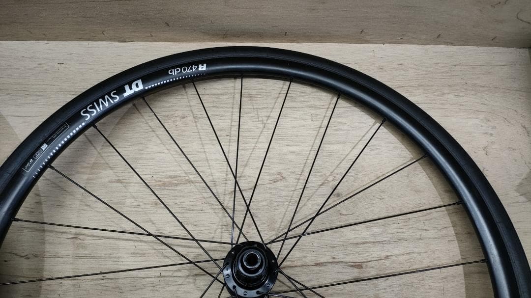 ■DT SWISS R470■ディスクブレーキホイール　前後セット■タイヤ付き■