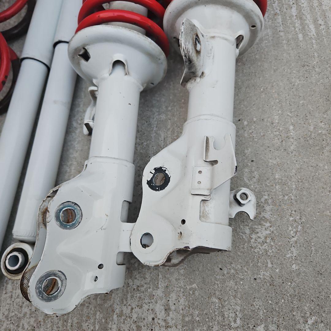 三浦 ハスラー　ハイリフトサスペンションキット 赤 4点セット