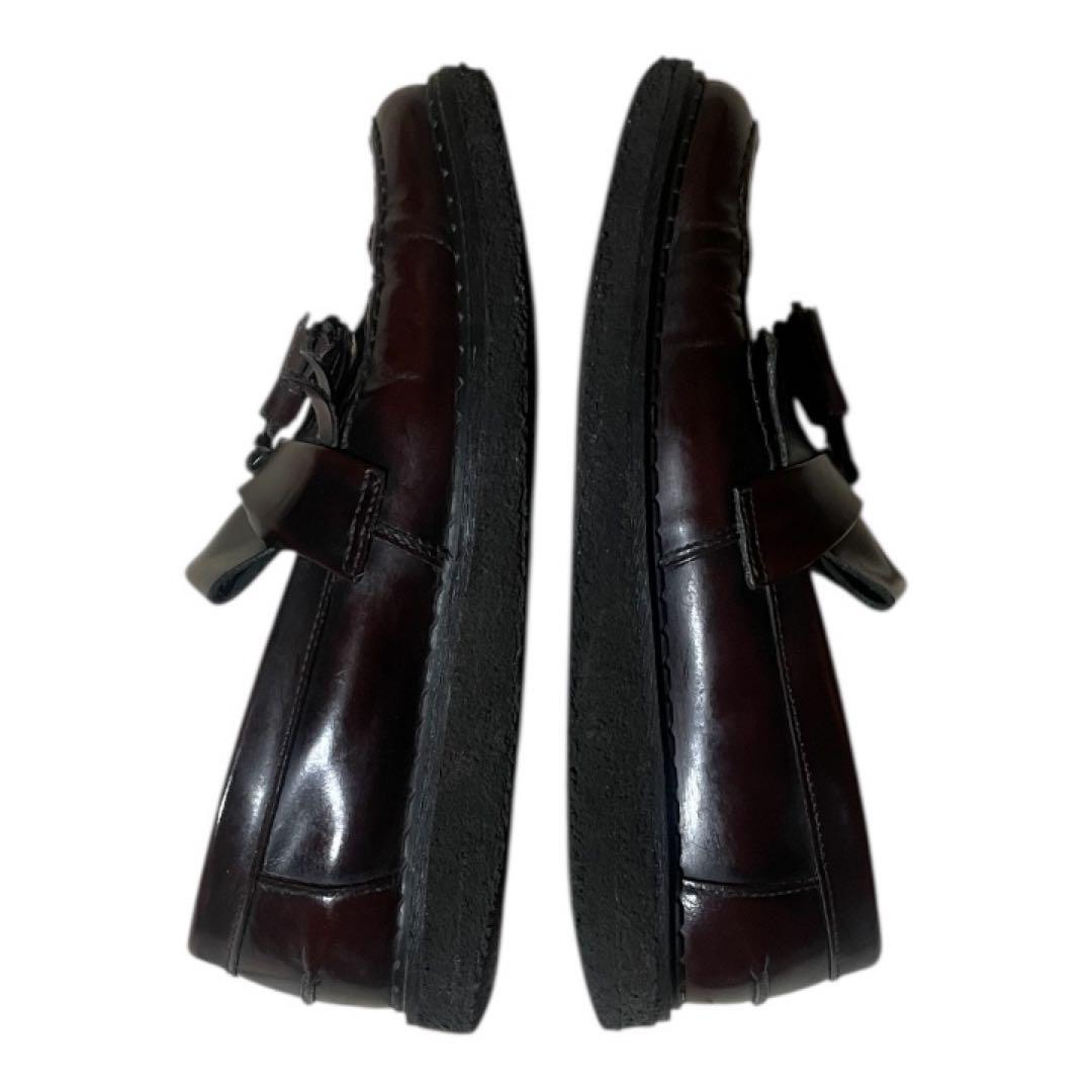 FRED PERRY×E COX タッセルローファーレザー