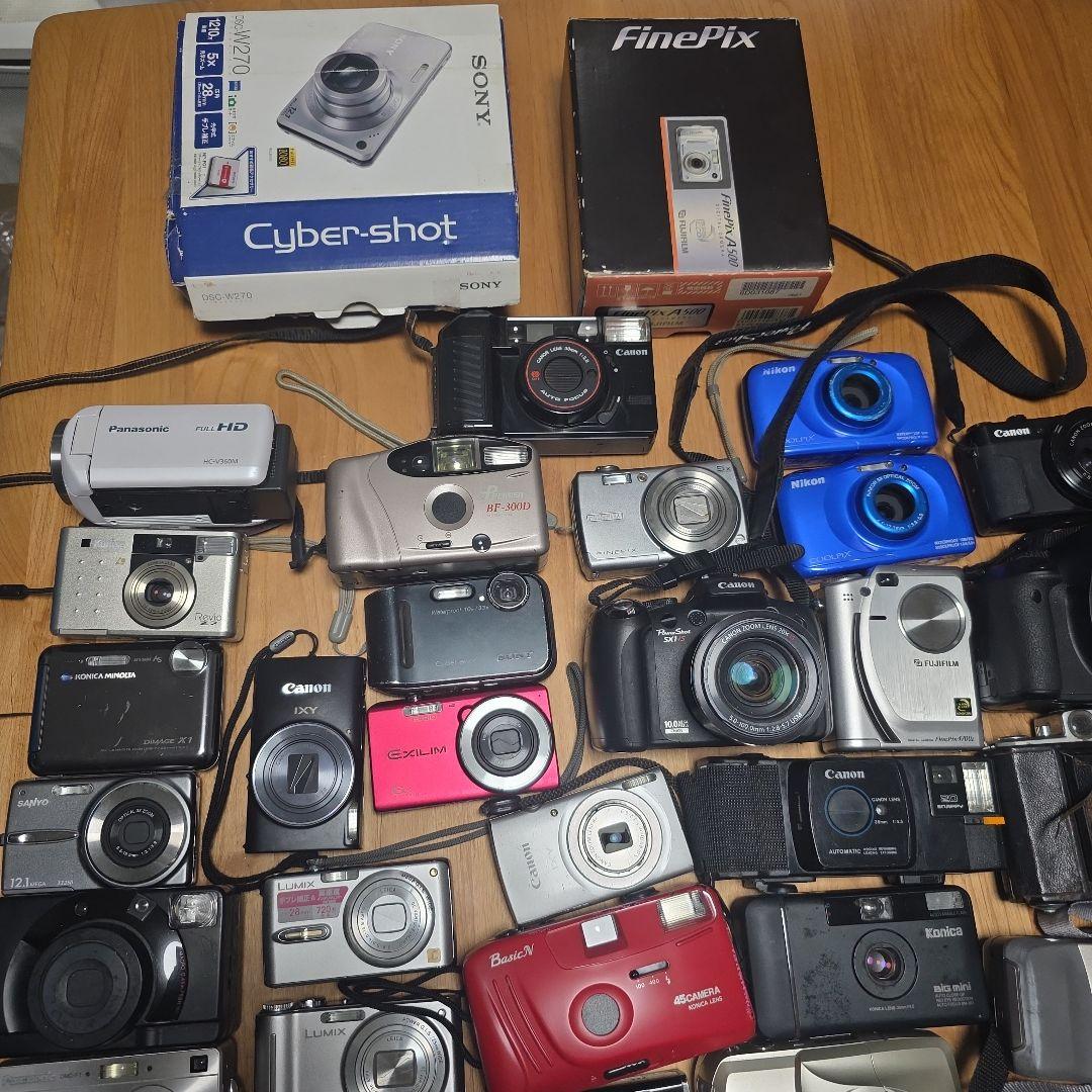 コンパクトデジタルカメラセット　まとめ　ジャンク