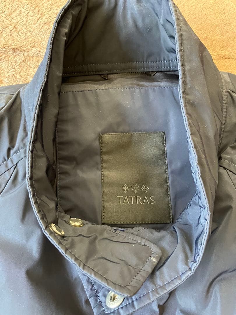 タトラス　03 3 ネイビー　紺　ブルゾン　ライダース　L ジャケット