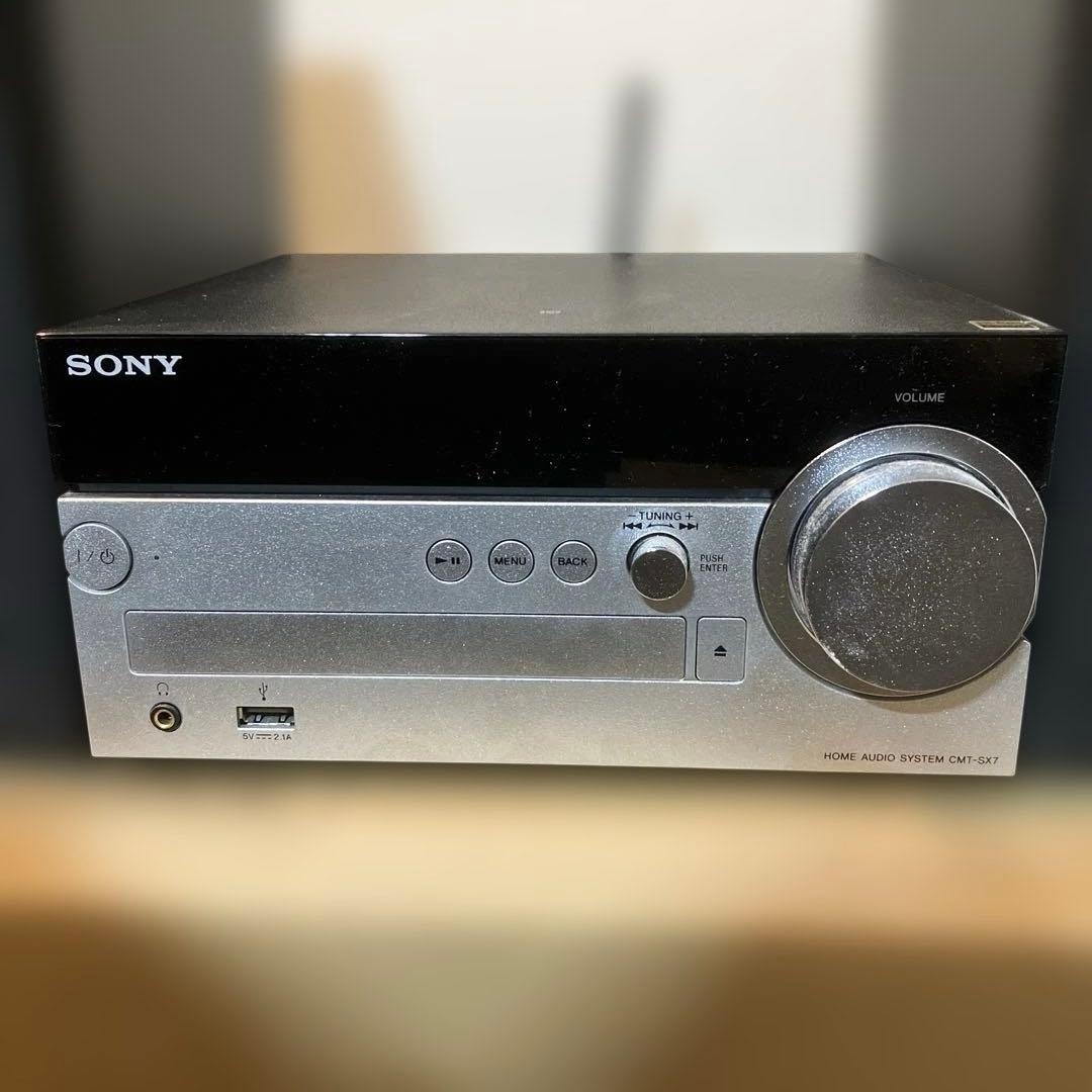 【K'sさん専用】SONY ミニコンポ　ハイレゾ対応　CMT-SX7