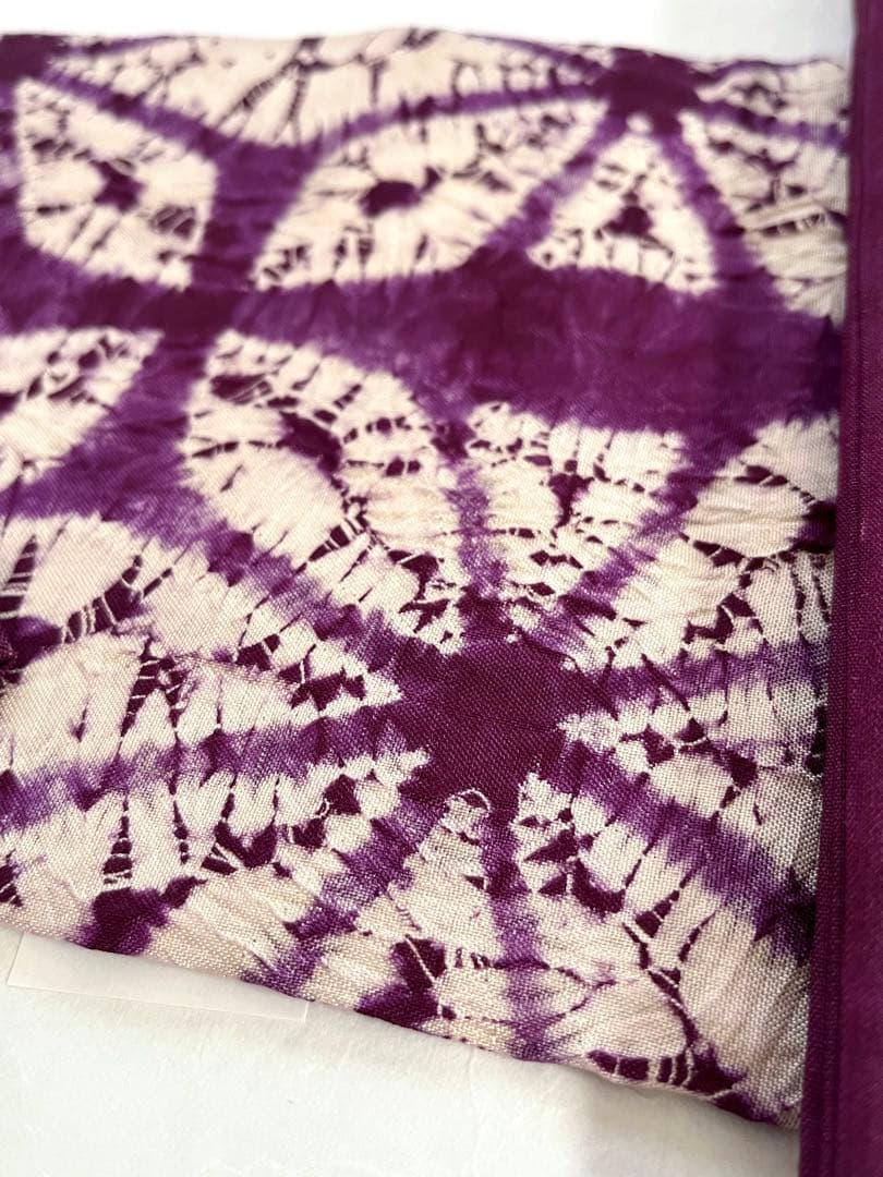 紫根染の二部式帯　草紫堂