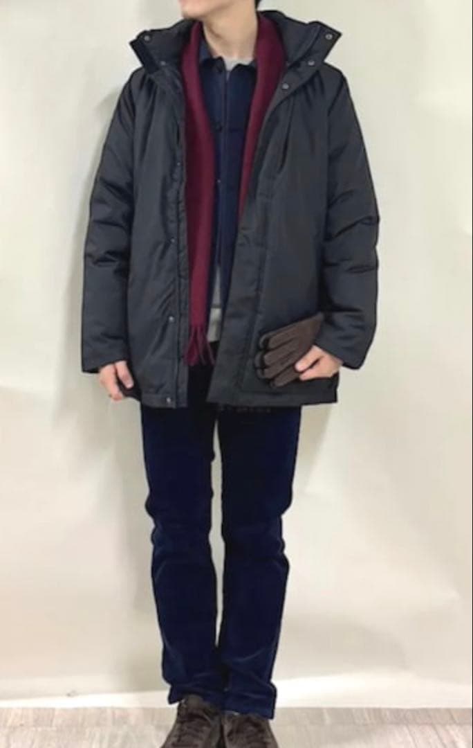 【新品】TAION×SHIPS 別注ダウンジャケットアウターダウンブルゾン黒 M