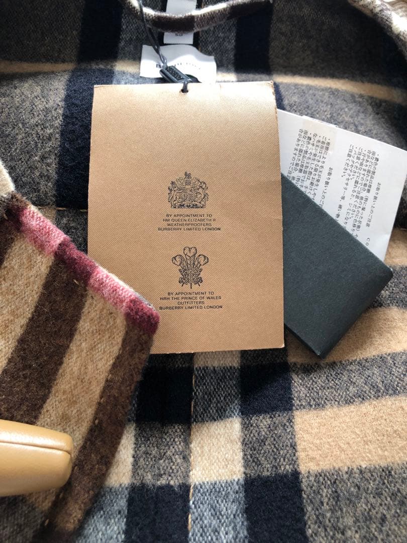 Burberry ノバチェックダッフルコート