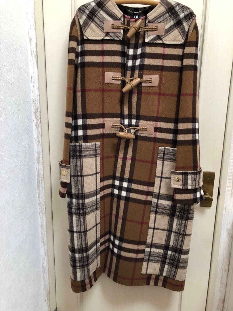 Burberry ノバチェックダッフルコート