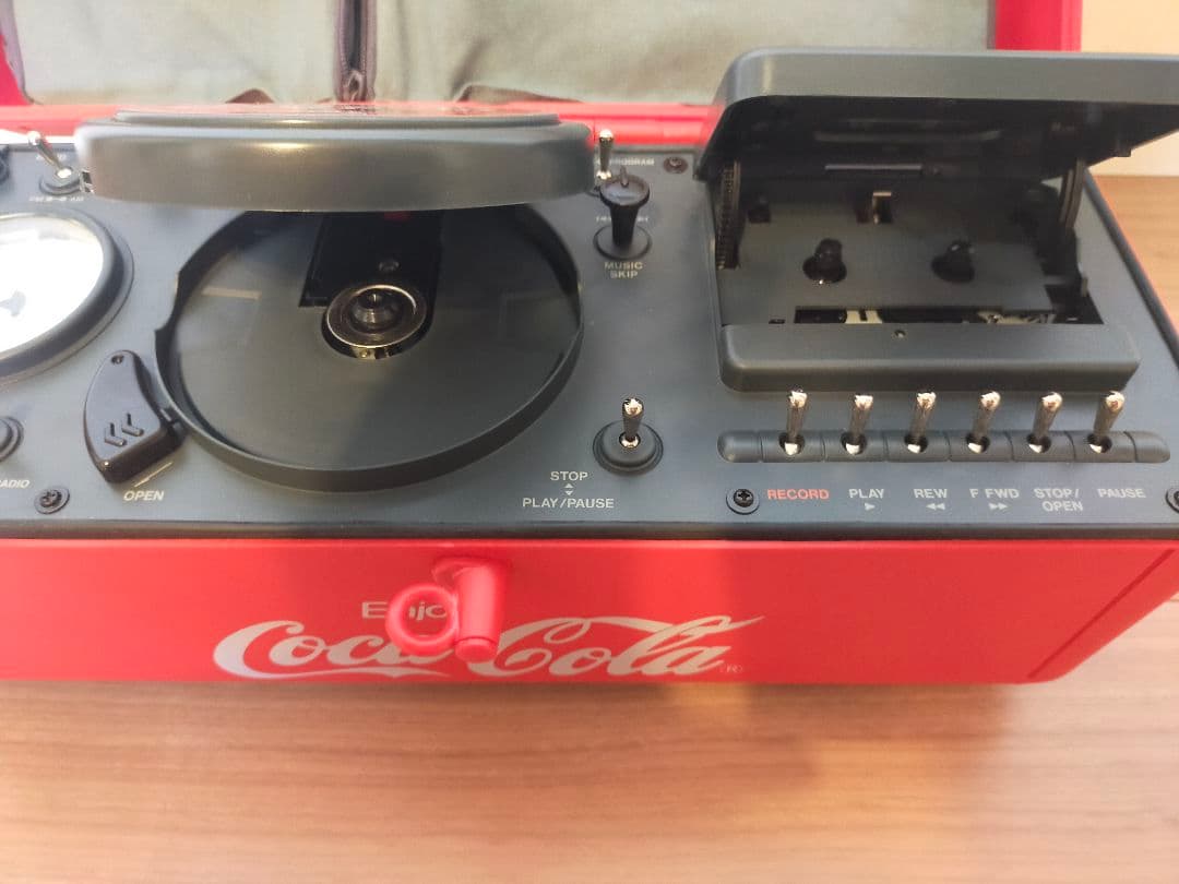 コカ・コーラ　CDラジカセ　非売品