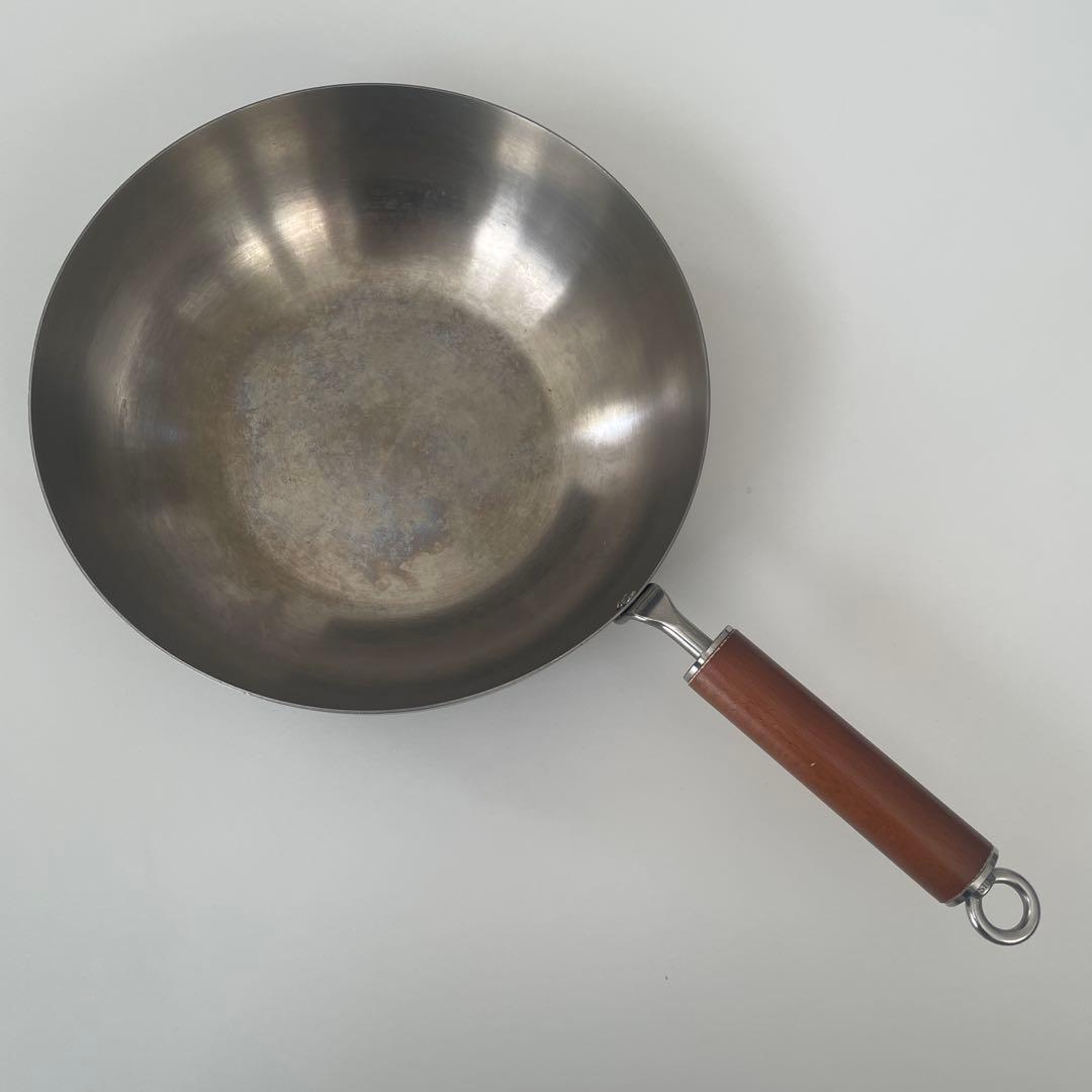 クーベル　ステンレス製　深型フライパン　　　　　ブラック　27cm