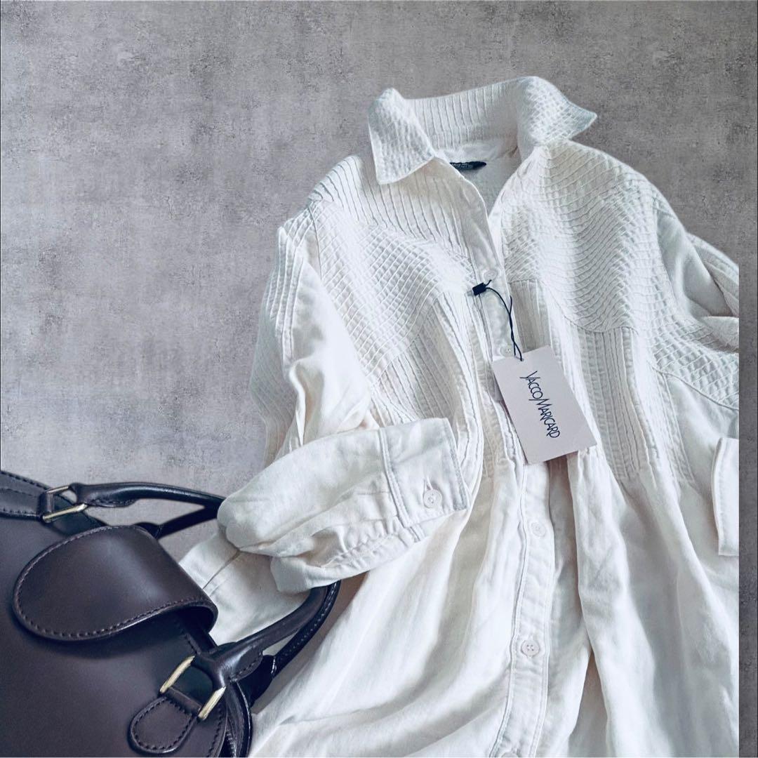 くんちゃんさまYACCOMARICARDヤッコマリカルドロングピンタックブラウス