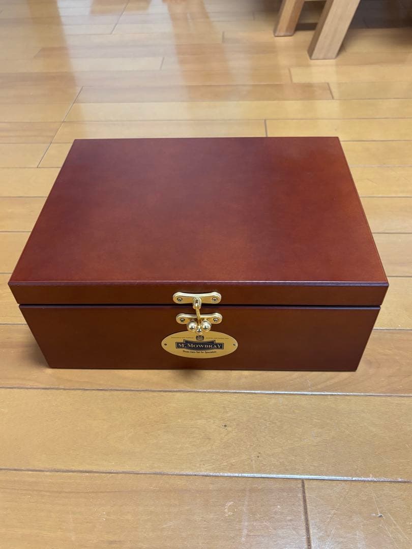 【値下げ！】M.MOWBRAY シューケアボックスセット（木箱）